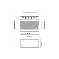 Produktbild för StarTech.com USB-C Triple Monitor Docking Station - HDMI/DP Triple 4k USB-C Dock - 5x USB Hub - GbE - 100W PD - Universal Multi Monitor Docking Station - Thunderbolt 3/4 Compatible (116E-USBC-DOCK) - dockningsstation - USB-C - 1GbE