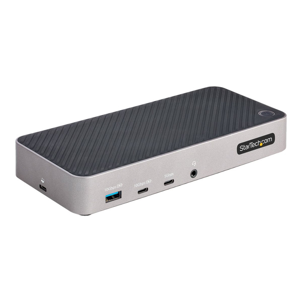 Produktbild för StarTech.com USB-C Triple Monitor Docking Station - HDMI/DP Triple 4k USB-C Dock - 5x USB Hub - GbE - 100W PD - Universal Multi Monitor Docking Station - Thunderbolt 3/4 Compatible (116E-USBC-DOCK) - dockningsstation - USB-C - 1GbE