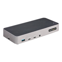 Produktbild för StarTech.com USB-C Triple Monitor Docking Station - HDMI/DP Triple 4k USB-C Dock - 5x USB Hub - GbE - 100W PD - Universal Multi Monitor Docking Station - Thunderbolt 3/4 Compatible (116E-USBC-DOCK) - dockningsstation - USB-C - 1GbE