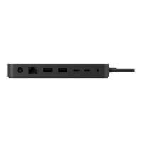 Produktbild för Microsoft Surface Dock - dockningsstation - Thunderbolt 4 - 3 x Thunderbolt - 1GbE, 2.5GbE