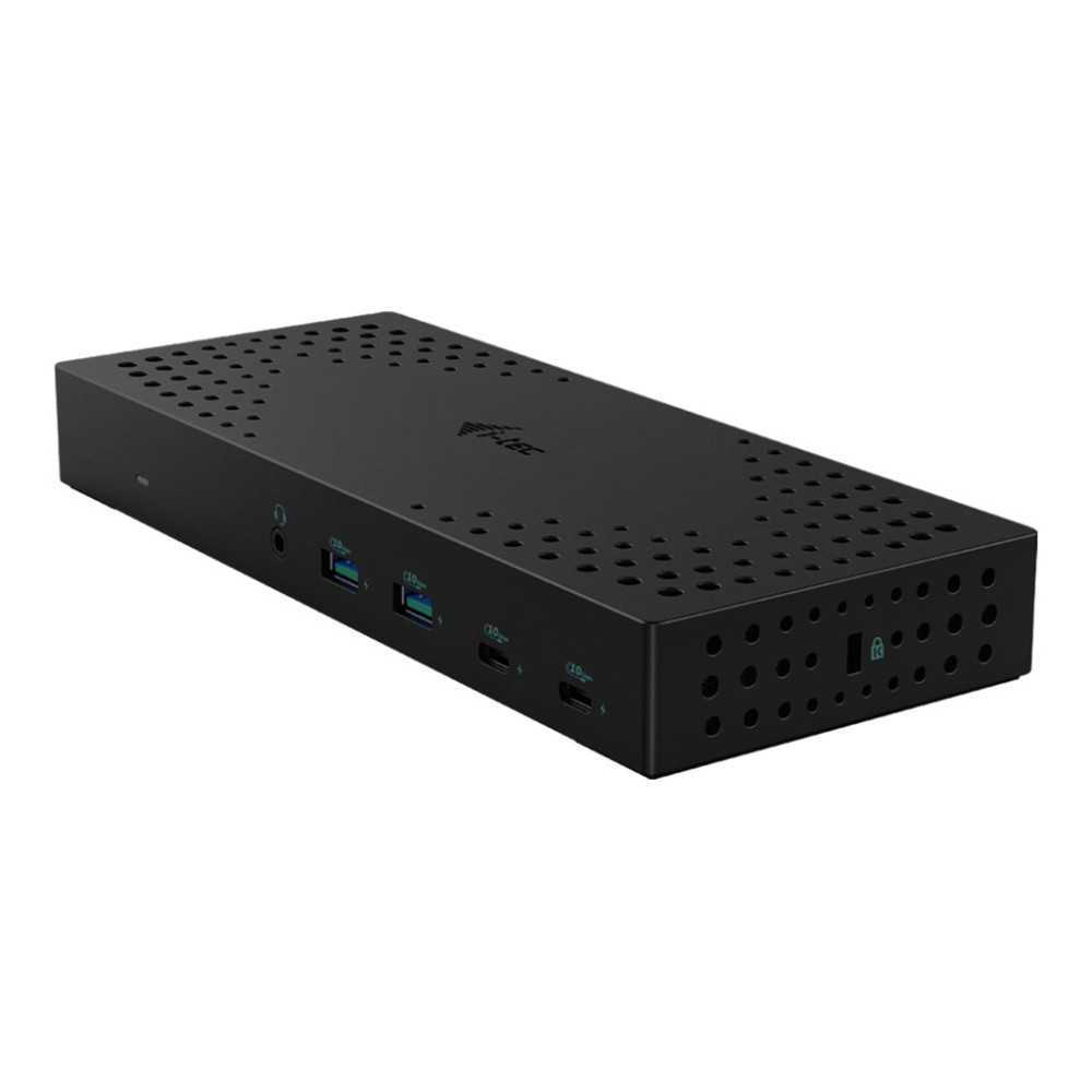 Produktbild för i-Tec - dockningsstation - USB-C / USB4 / USB 3.0 Thunderbolt 3 / Thunderbolt 4 - 2 x DP, 3 x HDMI - 1GbE