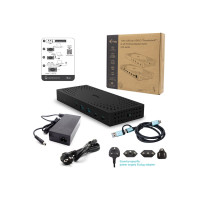Produktbild för i-Tec - dockningsstation - USB-C / USB4 / USB 3.0 Thunderbolt 3 / Thunderbolt 4 - 2 x DP, 3 x HDMI - 1GbE