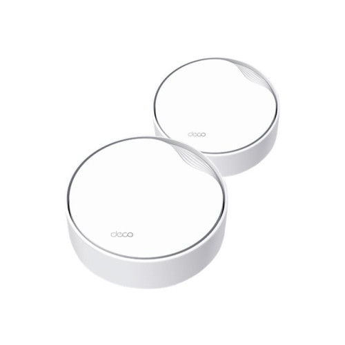 TP-LINK Technologies TP-Link Deco X50-PoE V1 - Wifi-system - Wi-Fi 6 - skrivbordsmodell, väggmonterbar, takmonterbar