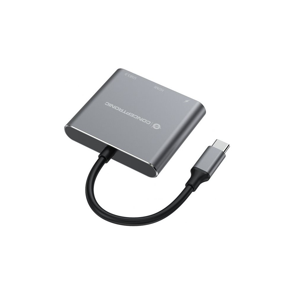 Produktbild för Conceptronic DONN18G - dockningsstation - USB-C 3.2 Gen 1 - HDMI