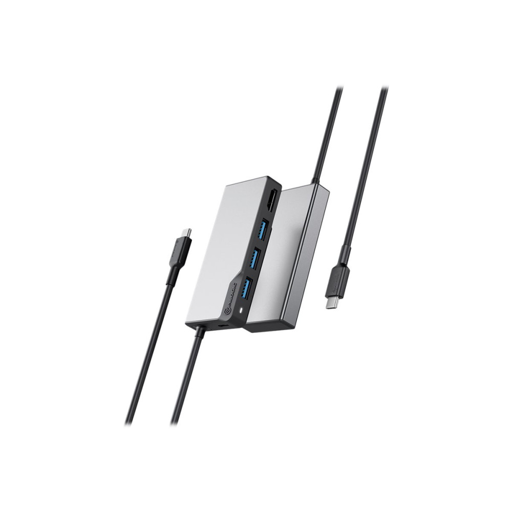 Produktbild för ALOGIC USB-C Fusion CORE 5-in-1 Hub V2 - dockningsstation - USB-C 3.1 Gen 1 - HDMI