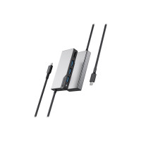 Produktbild för ALOGIC USB-C Fusion CORE 5-in-1 Hub V2 - dockningsstation - USB-C 3.1 Gen 1 - HDMI