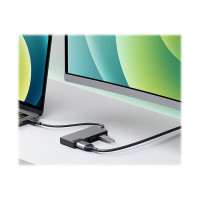 Produktbild för ALOGIC USB-C Fusion CORE 5-in-1 Hub V2 - dockningsstation - USB-C 3.1 Gen 1 - HDMI