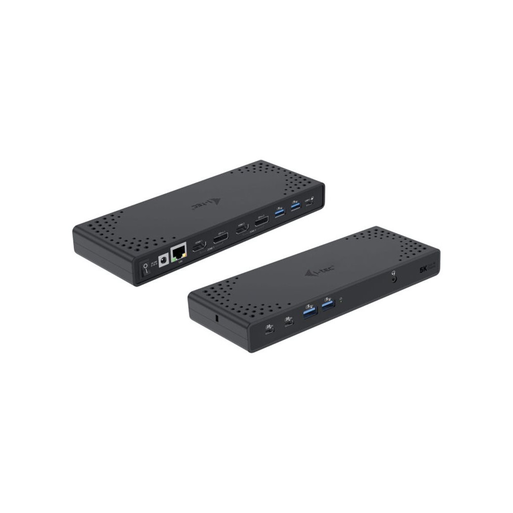 Produktbild för i-Tec - dockningsstation - USB-C / USB 3.0 / Thunderbolt 3 / Thunderbolt 4 - 2 x HDMI, 2 x DP++ - 1GbE