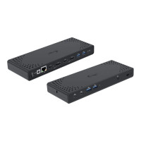 Produktbild för i-Tec - dockningsstation - USB-C / USB 3.0 / Thunderbolt 3 / Thunderbolt 4 - 2 x HDMI, 2 x DP++ - 1GbE
