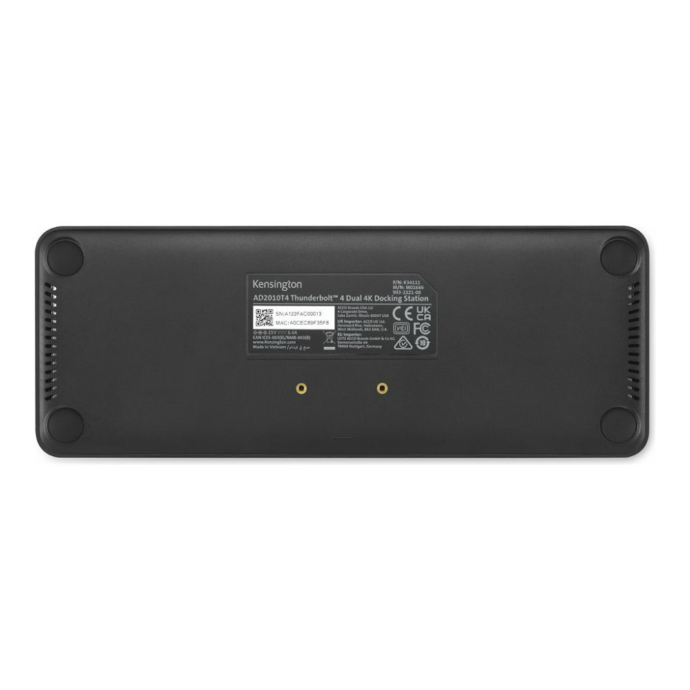 Produktbild för Kensington SD5760T - dockningsstation - USB-C / USB4 / Thunderbolt 3 / Thunderbolt 4 - 2 x HDMI, Thunderbolt - 1GbE