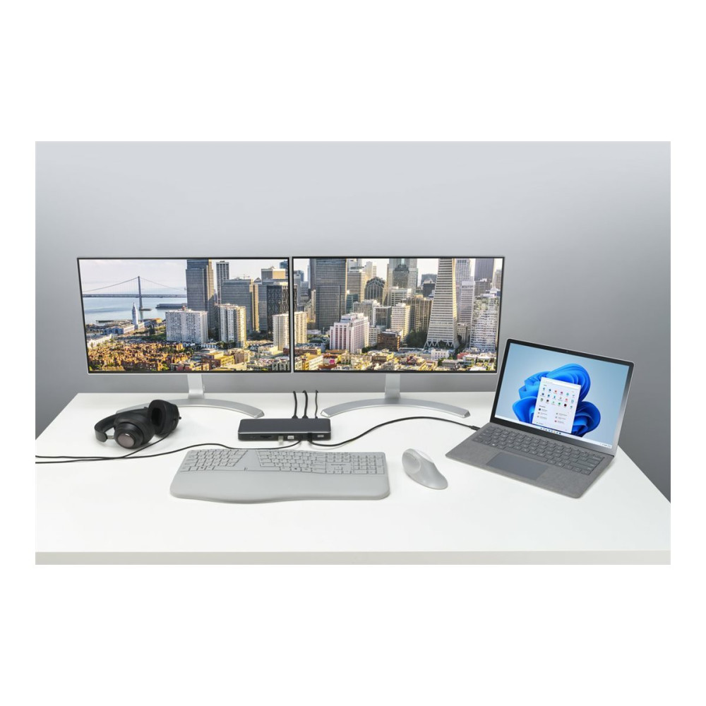 Produktbild för Kensington SD5760T - dockningsstation - USB-C / USB4 / Thunderbolt 3 / Thunderbolt 4 - 2 x HDMI, Thunderbolt - 1GbE