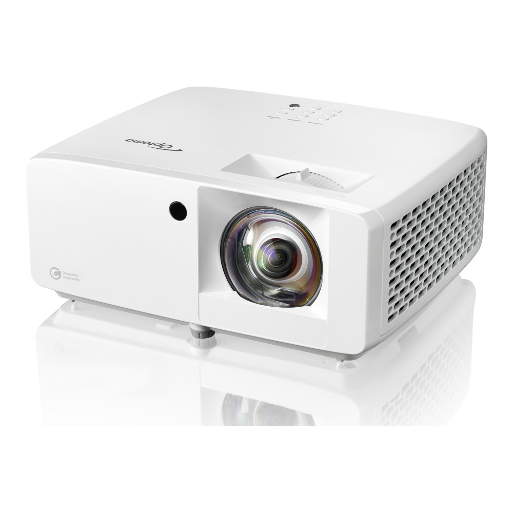 Produktbild för Optoma UHZ35ST - DLP-projektor - bärbar - 3D - vit