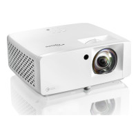 Produktbild för Optoma UHZ35ST - DLP-projektor - bärbar - 3D - vit