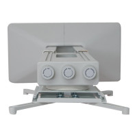 Produktbild för Multibrackets M Projector Mount Short Throw Deluxe monteringssats - för projektor - vit