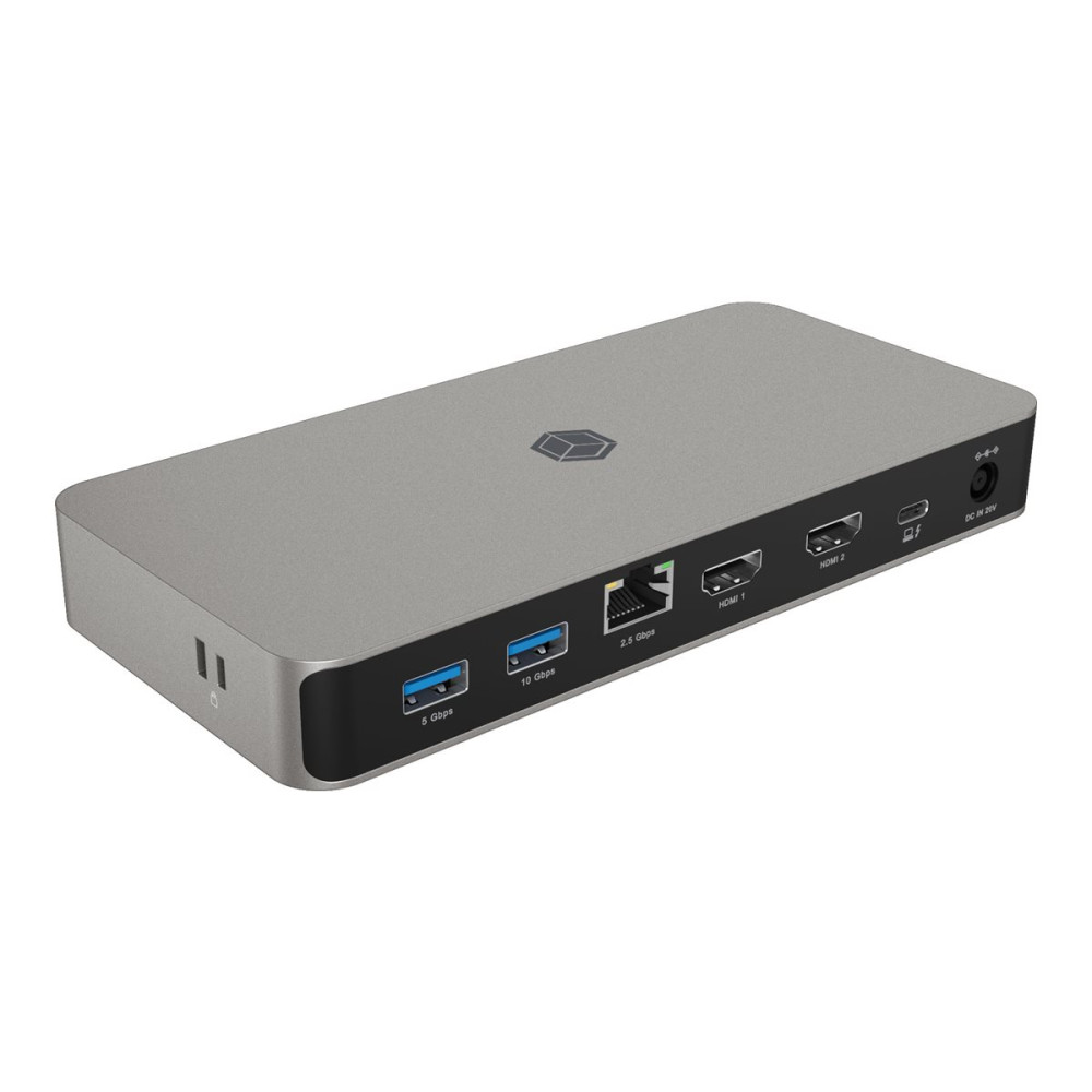 Produktbild för ICY BOX IB-DK2880-C41 - dockningsstation - USB-C - 2 x HDMI - 1GbE