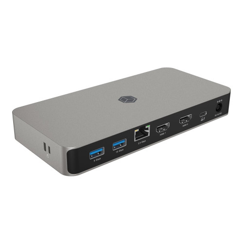 RaidSonic Technology ICY BOX IB-DK2880-C41 - dockningsstation - USB-C - 2 x HDMI - 1GbE