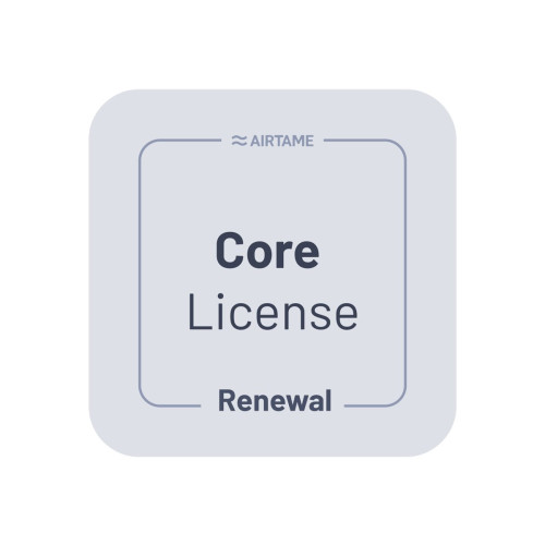 AIRTAME Airtame Core - förnyelse av abonnemangslicens (1 år) - 1 licens