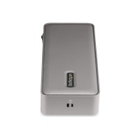 Produktbild för StarTech.com Dual-Laptop USB-C KVM Docking Station, Dual Monitor 4K 60Hz DisplayPort Dock, 5-Port USB Hub, GbE, 90W/45W Power Delivery to Two Laptops, Windows/Mac, 2-Host KVM Dock - dockningsstation - USB-C 3.2 Gen 2 - 2 x DP - 1GbE - TAA-kompatibel