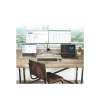 Produktbild för StarTech.com Dual-Laptop USB-C KVM Docking Station, Dual Monitor 4K 60Hz DisplayPort Dock, 5-Port USB Hub, GbE, 90W/45W Power Delivery to Two Laptops, Windows/Mac, 2-Host KVM Dock - dockningsstation - USB-C 3.2 Gen 2 - 2 x DP - 1GbE - TAA-kompatibel