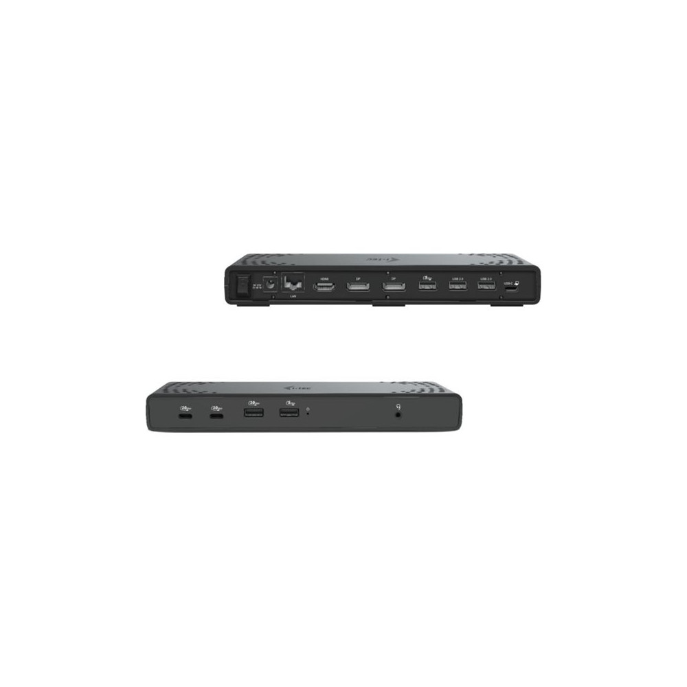 Produktbild för i-Tec - dockningsstation - USB-C / USB4 / Thunderbolt 3 / Thunderbolt 4 - HDMI, 2 x DP++ - 1GbE
