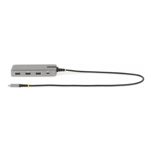 StarTech.com StarTech.com USB-C Triple-Monitor Multiport Adapter, Dual 4K 60Hz + 4k 30Hz HDMI & DisplayPort, 3-Port USB 10Gbps Hub, 100W Power Delivery Pass-Through, GbE, 2ft Cable, Mini Dock - Travel Laptop Docking Station (117B-USBC-MULTIPORT) - dockningsstation - U