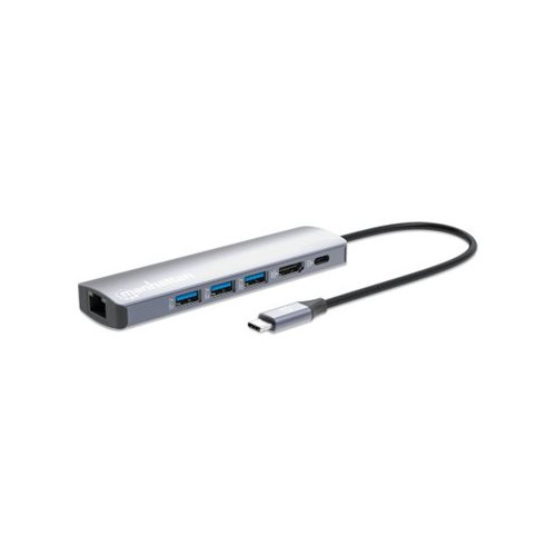 Manhattan Manhattan - dockningsstation - USB-C - HDMI - 1GbE