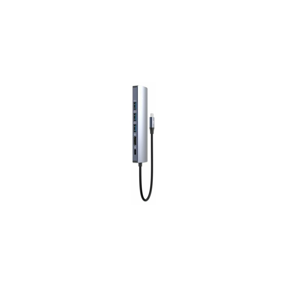 Produktbild för Manhattan - dockningsstation - USB-C - HDMI - 1GbE