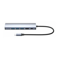 Produktbild för Manhattan - dockningsstation - USB-C - HDMI - 1GbE