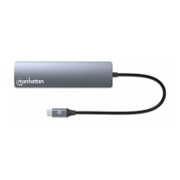 Produktbild för Manhattan - dockningsstation - USB-C - HDMI - 1GbE