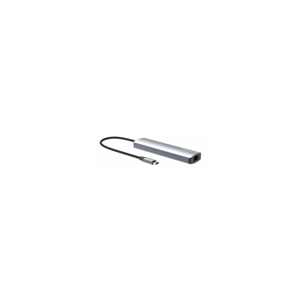 Produktbild för Manhattan - dockningsstation - USB-C - HDMI - 1GbE