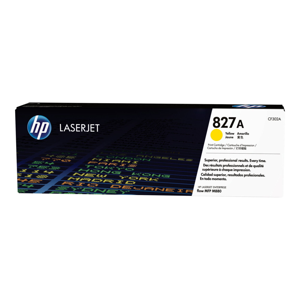 Produktbild för HP 827A - gul - original - LaserJet - tonerkassett (CF302A)