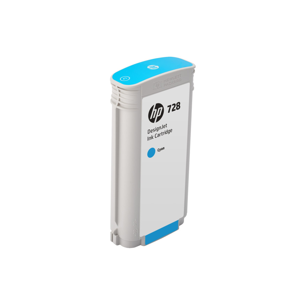 Produktbild för HP 728 - cyan - original - DesignJet - bläckpatron