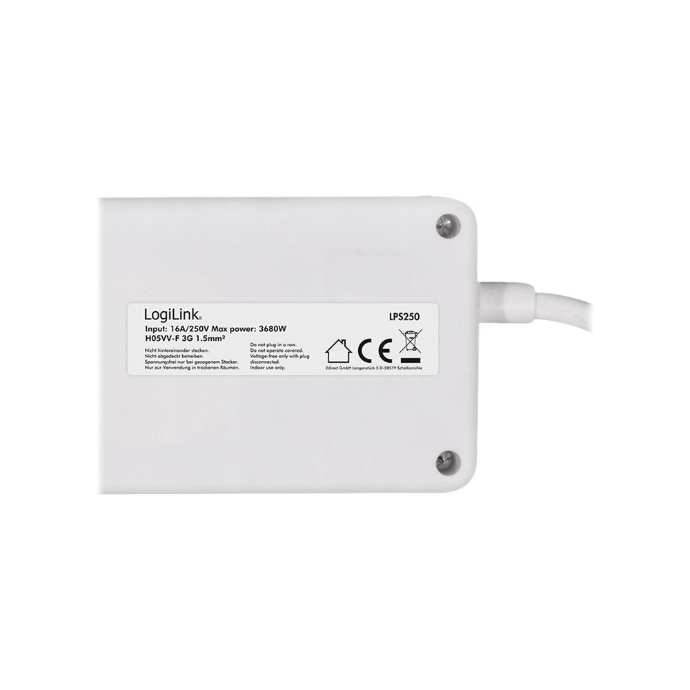 Produktbild för LogiLink - effektband - 3680 Watt