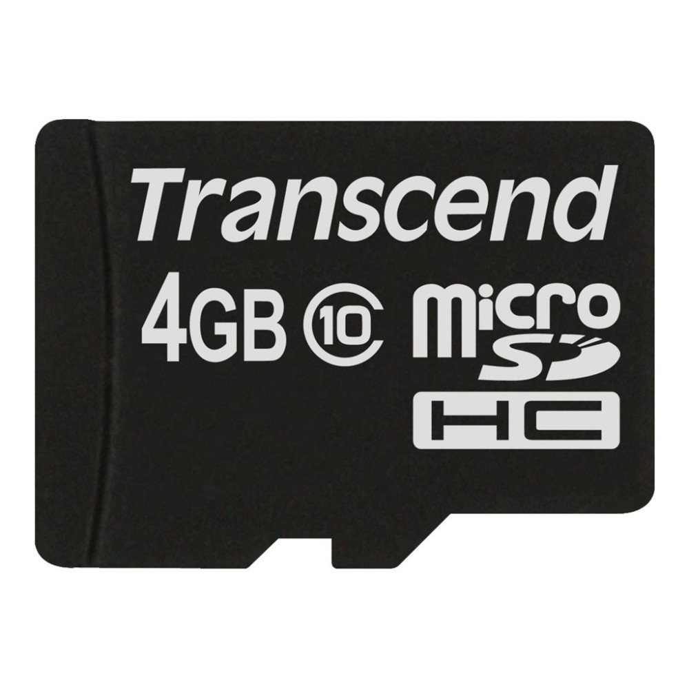 Produktbild för Transcend Premium - flash-minneskort - 4 GB - microSDHC