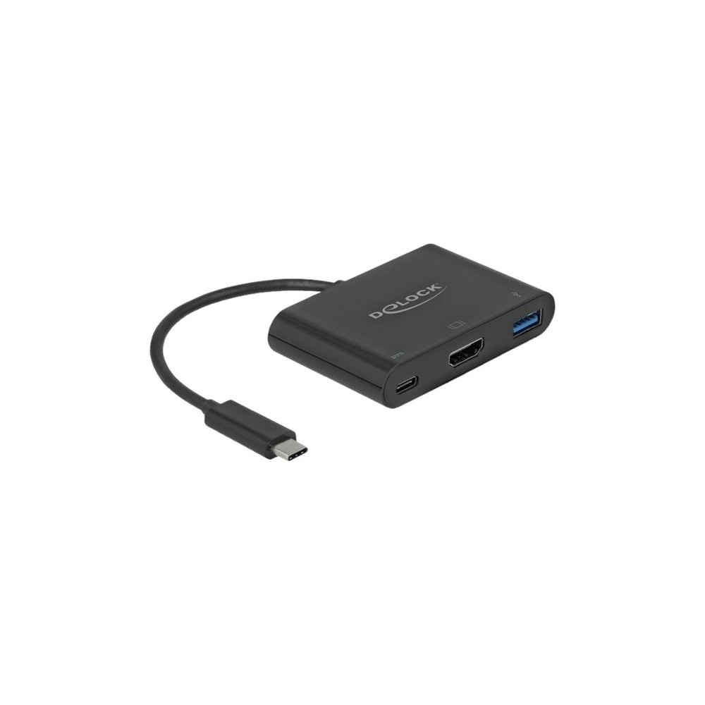 Produktbild för Delock - dockningsstation - USB-C / Thunderbolt 3 - HDMI
