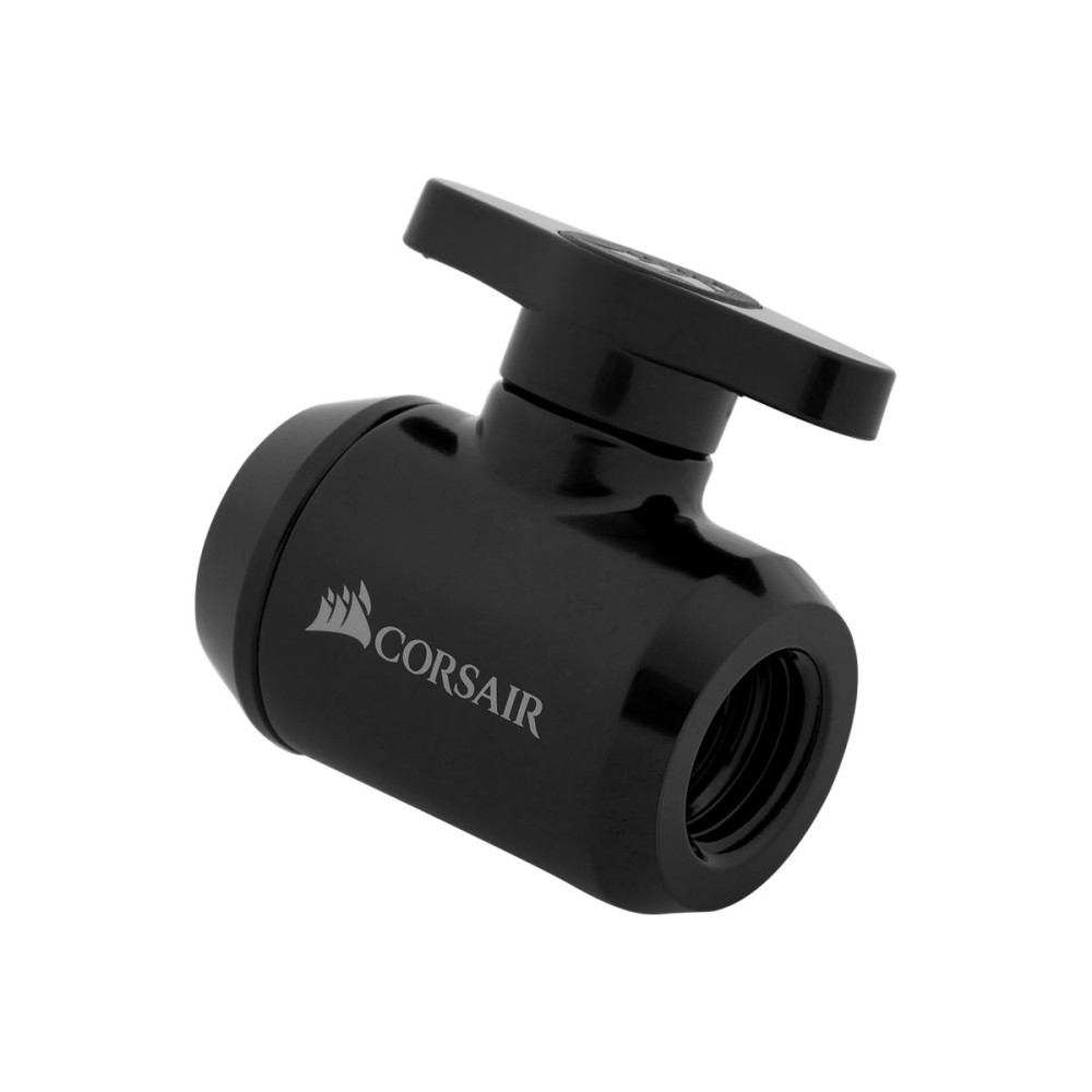 Produktbild för CORSAIR Hydro X Series XF Ball Valve - manuell kulventil för vätskekylsystem