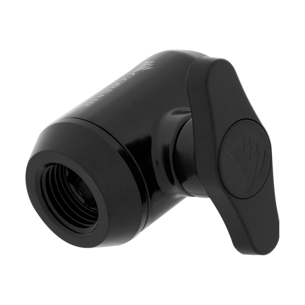 Produktbild för CORSAIR Hydro X Series XF Ball Valve - manuell kulventil för vätskekylsystem