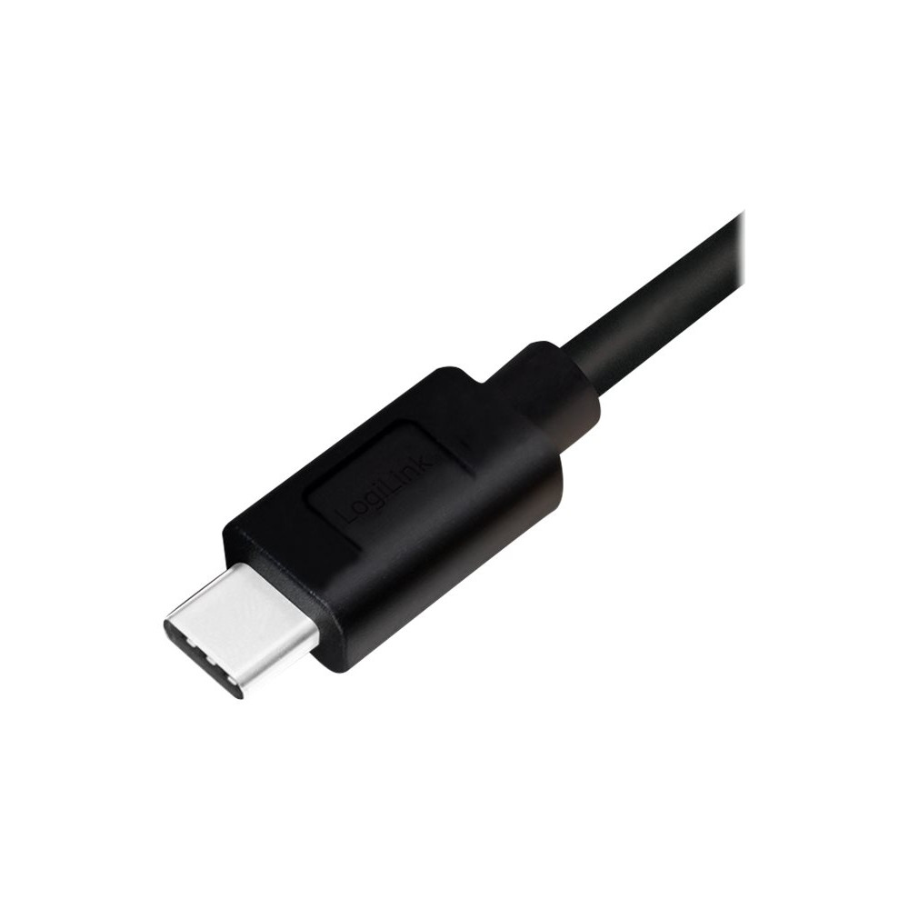 Produktbild för LogiLink - USB typ C-kabel - USB typ A till USB-C - 15 cm