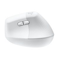 Produktbild för Logitech Lift for Business - vertikal mus - Bluetooth, 2.4 GHz - offwhite