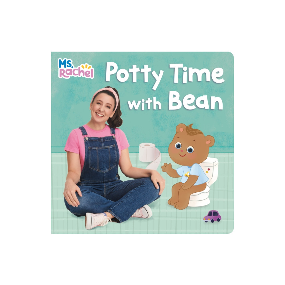 Produktbild för Potty Time with Bean (Ms. Rachel) (häftad, eng)