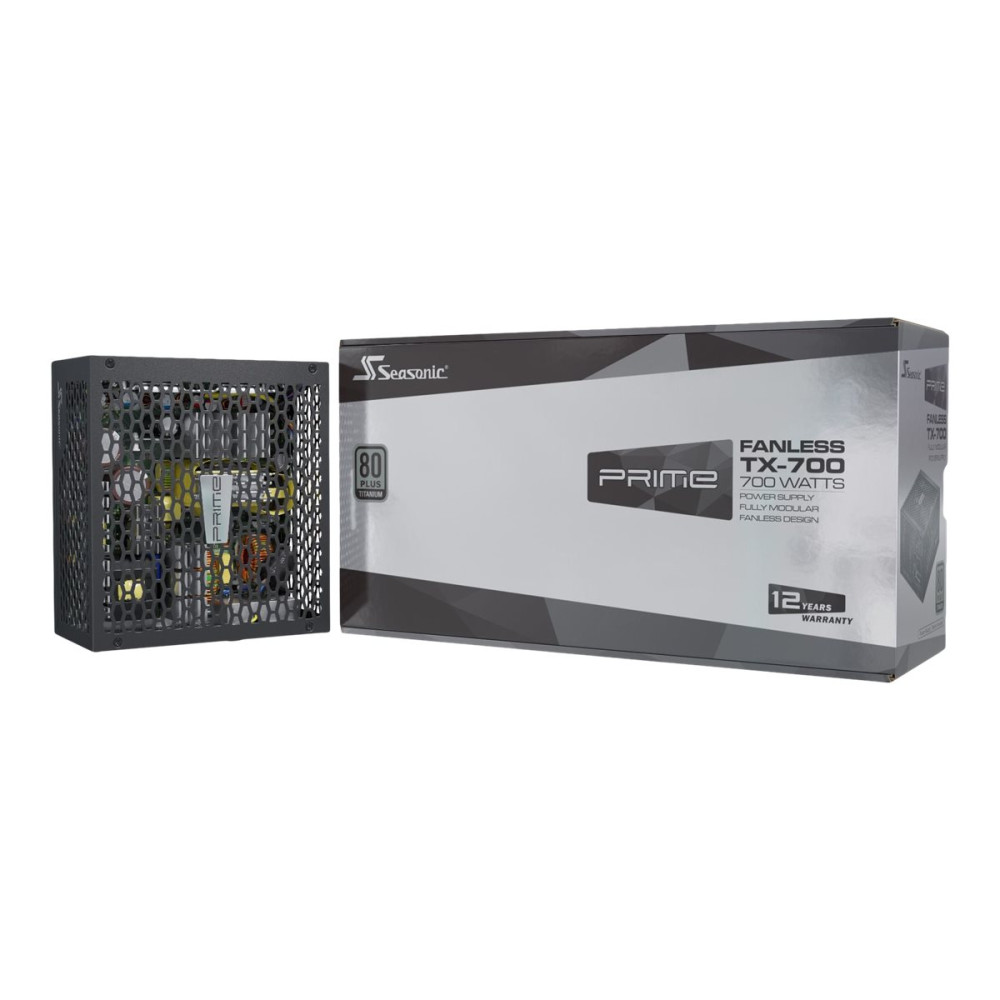 Produktbild för Seasonic PRIME Fanless TX 700 - nätaggregat - 700 Watt