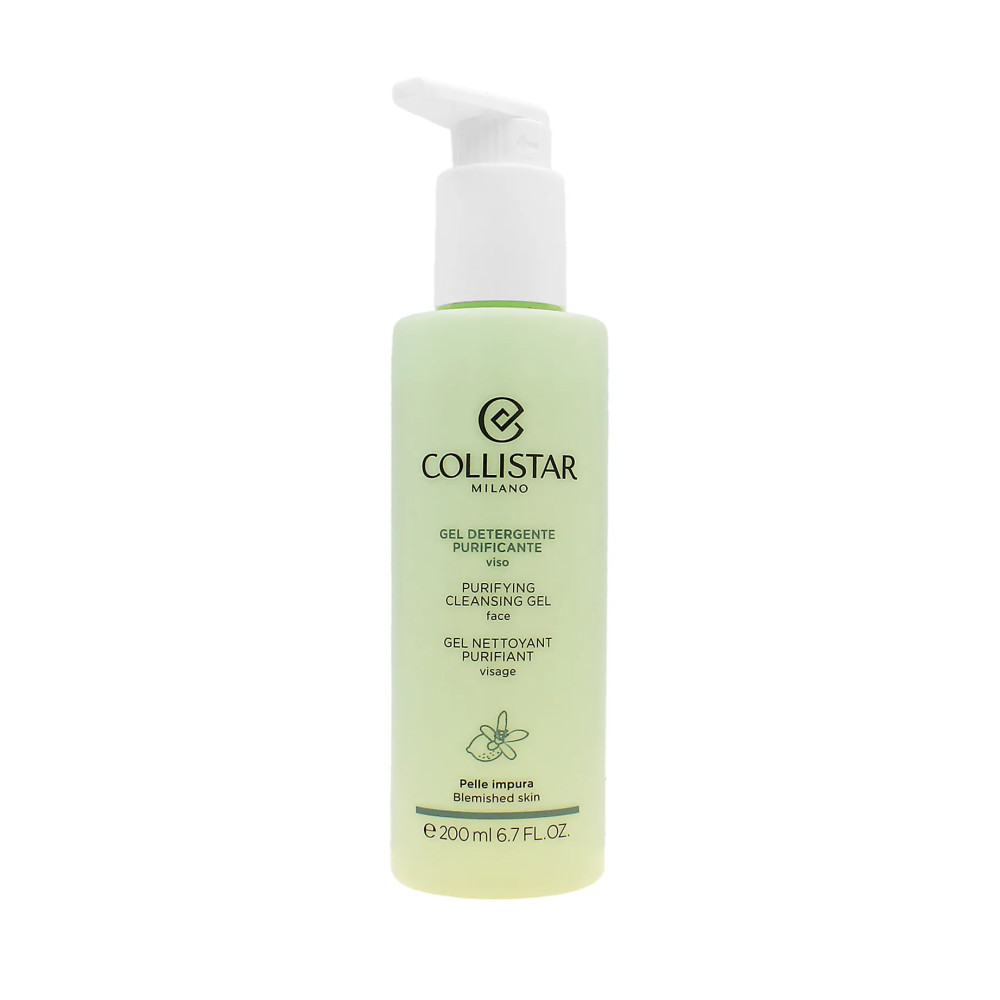 Produktbild för Collistar Purifying Cleansing Gel gentle cleansing gel for skin with imperfections 200 ml