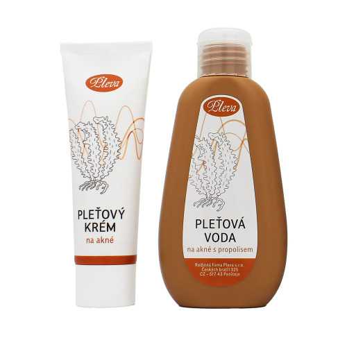 Pleva Pleva Acne Clearing SET (Lotion 120g + Cream 50g)