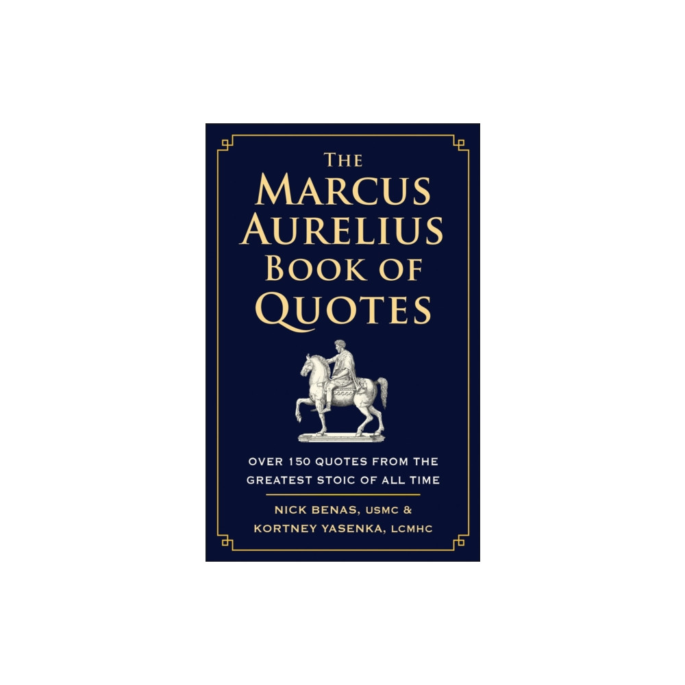 Produktbild för The Marcus Aurelius Book of Quotes (inbunden, eng)