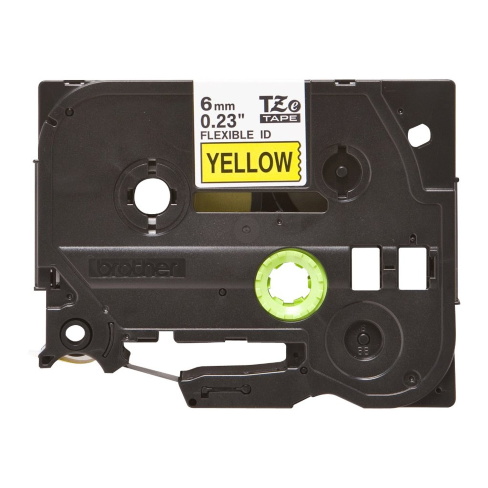 Produktbild för Brother TZe-FX611 - flexibel tape - 1 kassett(er) - Rulle (0,6 cm x 8 m)