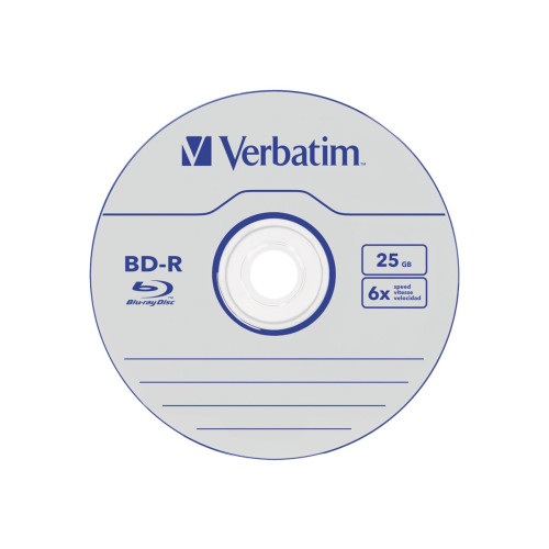 VERBATIM Verbatim DataLife - BD-R x 5 - 25 GB - lagringsmedier