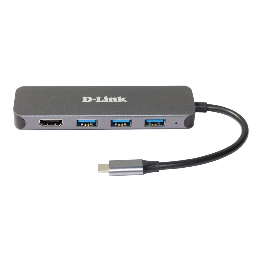 Produktbild för D-Link DUB-2333 - dockningsstation - USB-C / Thunderbolt 3 - HDMI