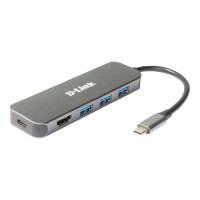 Produktbild för D-Link DUB-2333 - dockningsstation - USB-C / Thunderbolt 3 - HDMI