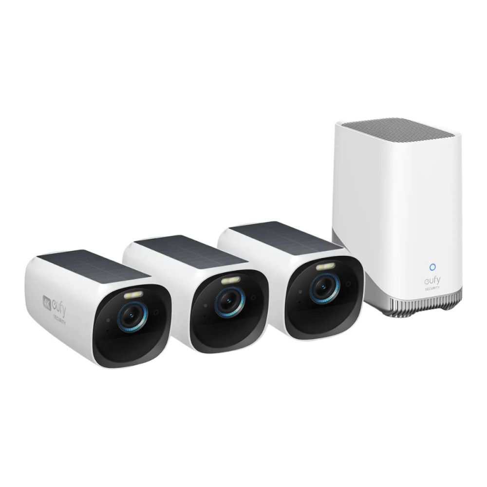 Produktbild för eufyCam S330 (eufyCam 3) - videoserver + kamera/kameror - trådlös (Wi-Fi)