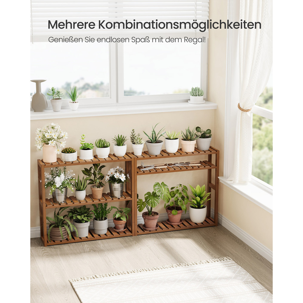 Produktbild för Bathroom Shelves Yellowish Brown 60x15x54cm